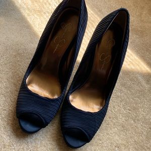 Jessica Simpson black high heels size 9